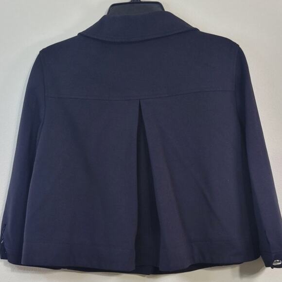 Anne Klein Blazer Womens Size 12 Navy Corpcore Office Attire Preppy Classiccore - Picture 4 of 7